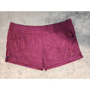 Nike size XL Maroon Mesh Women's Running Shorts